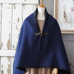 ♦︎美品ポンチョ　カシミヤ100% 日本製　ブラック　冬物 0_40f372d6bc5e170cad1c06d16bea