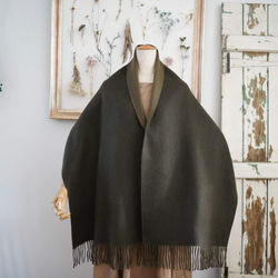 ♦︎美品ポンチョ　カシミヤ100% 日本製　ブラック　冬物 0_40f372d6bc5e170cad1c06d16bea