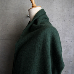 深綠色 ■100%純羊絨披肩懸吊式針織圓領針織衫 輕盈蓬鬆^^ 第3張的照片