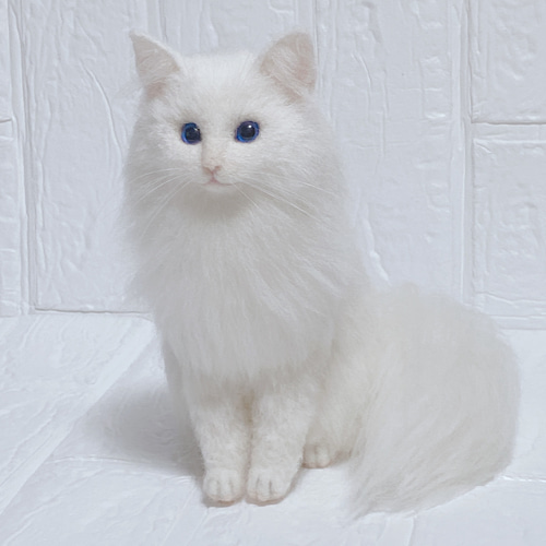 専用です。羊毛フェルト 猫ちゃんの額 フレームタイプ 長毛猫