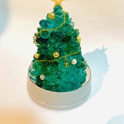 シーグラス　クリスマスツリーライト 1枚目の画像