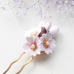 櫻花的頭髮裝飾 第2張的照片