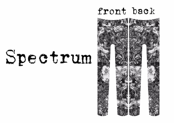 Spectrum　【天井画タイツ】　ブラック 1枚目の画像