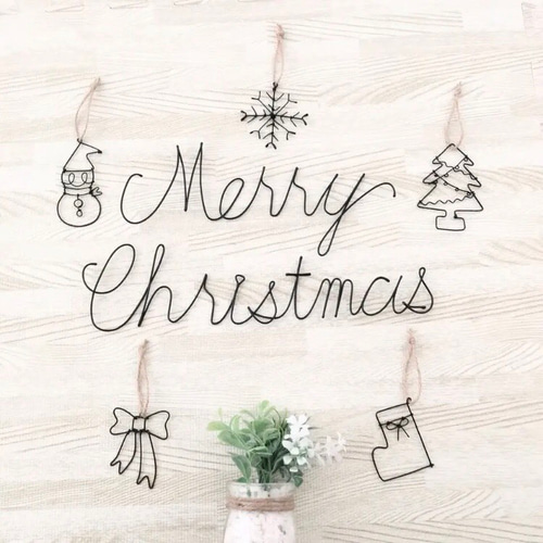 ワイヤークラフト♢ Christmas ガーランド 5点 雑貨・その他 PAL 通販