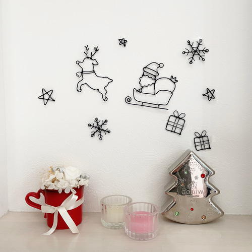 オーダー受付中★クリスマスセット①★サンタ★トナカイ★ダイカット★クラフトパンチ 楽天市場】クリスマス オーナメント 木製 JaM's クラフト 工作キット