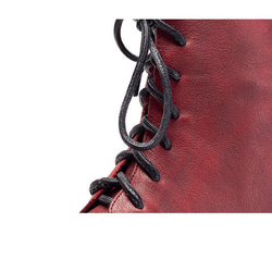 ★2020秋冬のハンドメイド新作★手作り靴オリジナルマーティンブーツ牛革アンクルブーツ 3枚目の画像