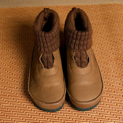 ★2020秋冬のハンドメイド新作★暖かいレトロなプラットフォームのショートブーツの女性の靴 2枚目の画像
