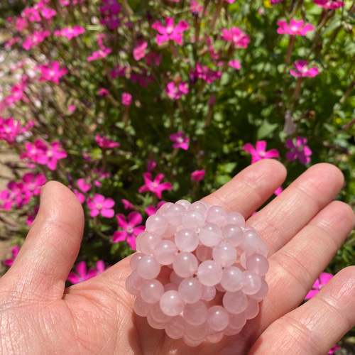 専用出品　神聖幾何学フラーレン　ピンクトパーズ 神聖幾何学フラーレン水晶（12mm玉） | acotama STORE