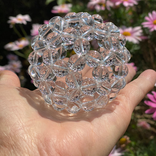 神聖幾何学フラーレン(AAAクリスタル 10mm)】⭐️浄化⭐️自分 神聖幾何学フラーレン(AAAクリスタル 10mm)】⭐️浄化⭐️自分
