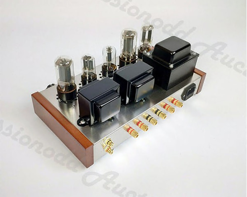 6P3S (6L6) シングル真空管アンプ Mini 12AX7 + 6L6 真空管アンプ HiFi ステレオ オーディオ クラスA