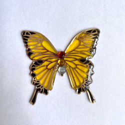 【再販】蝶のヘアクリップ 4枚目の画像