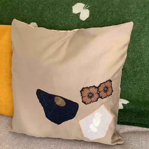 【ご確認用】ミナペルホネン ハンドメイドクッションカバー＆はぎれ mina perhonen - 【再販】ミナペルホネン クッションカバー パッチ