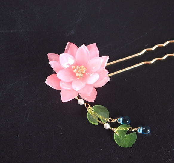 睡蓮のかんざし 1枚目の画像