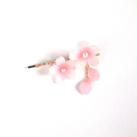 さくらのヘアピン つやけし ヘアピン naozo 通販 8728996｜Creema