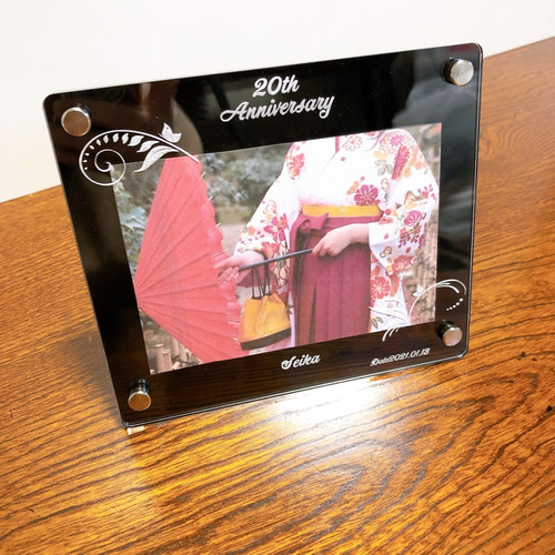 フランスアンティークフォトスタンドリボンルイ15世