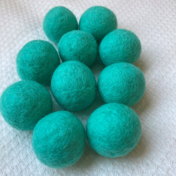 junpemiページ♡アイス気球- ̗̀ ☺︎ ̖́-チョコミント♡羊毛フェルト Molcar] Brown Spotted, not Chocolate Mint Molcar [Wool Felt