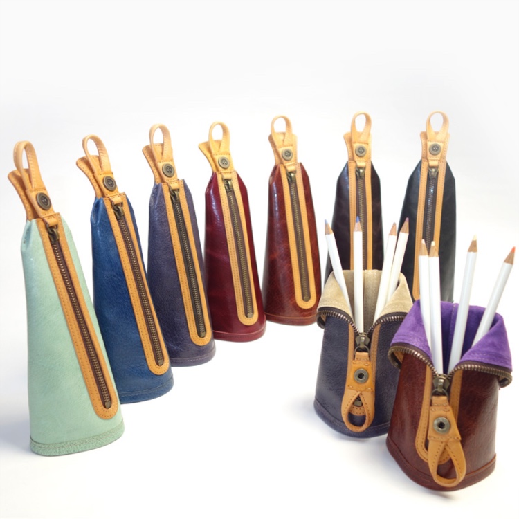 pen case [Regina] -eco leather-