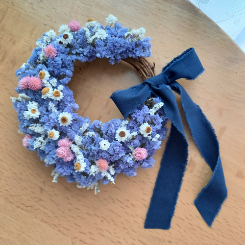 2.スターチスハーフリース スターチスホワイトミックス：ハーフリース | andbloom