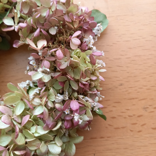 片品村の秋色ミナヅキのリース ドライフラワー ドライフラワー atelier