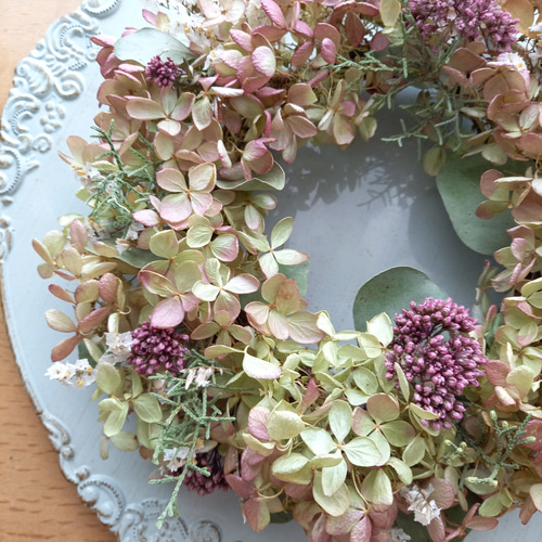 1.ミナヅキリース あじさいミナヅキのリース インテリア | 北海道上富良野町【直営