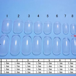 ♡ネイルチップ計測用サンプルチップ♡ 2枚目の画像