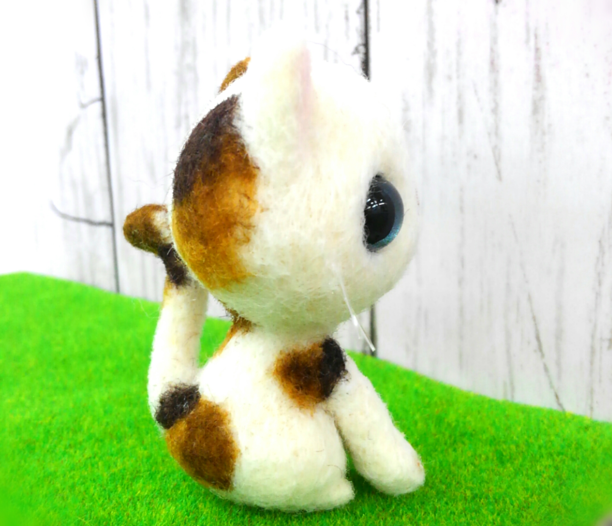 羊毛フェルト「ねこ」 羊毛フェルト「ねこ」