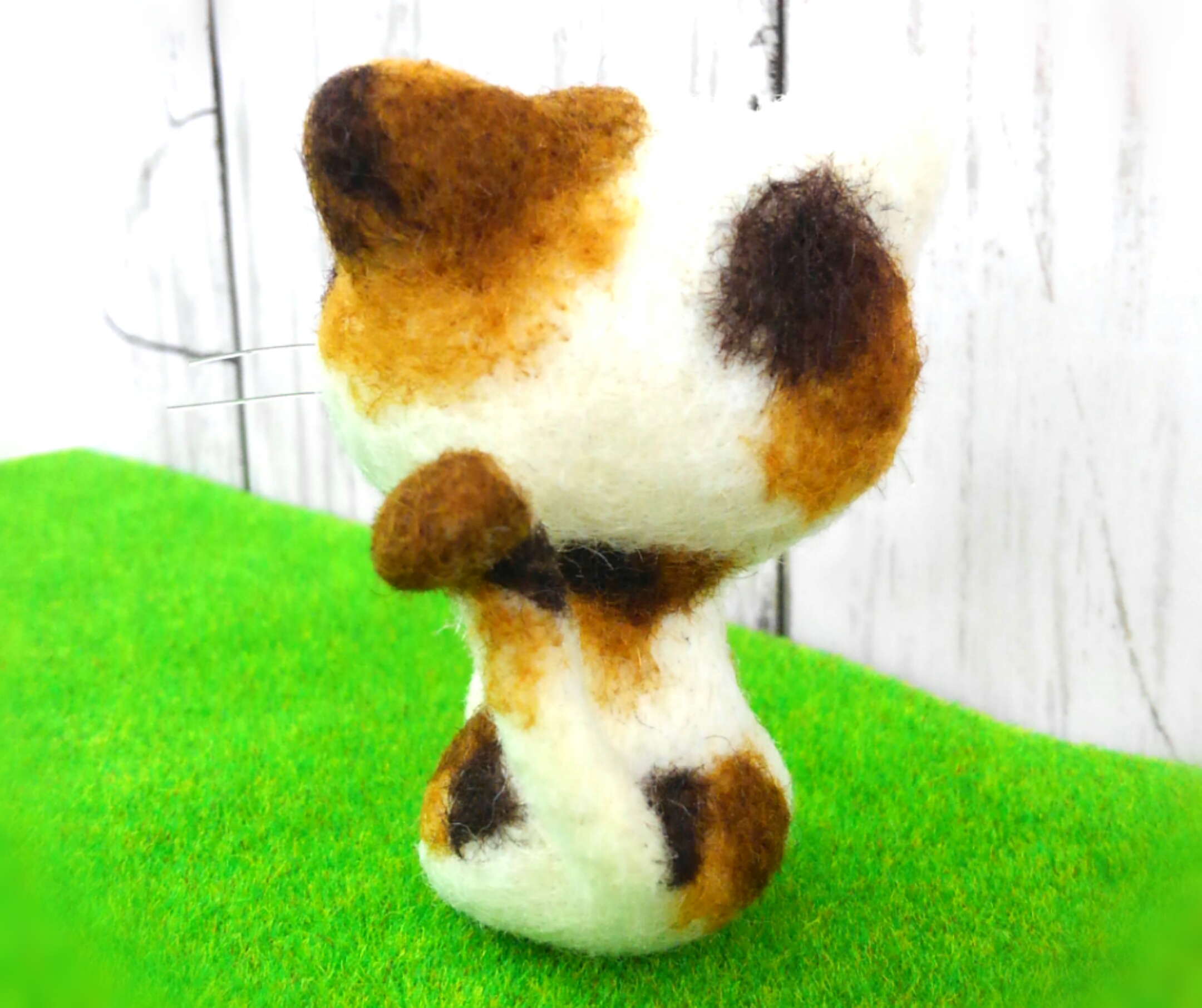 羊毛フェルト「ねこ」 羊毛フェルト「ねこ」