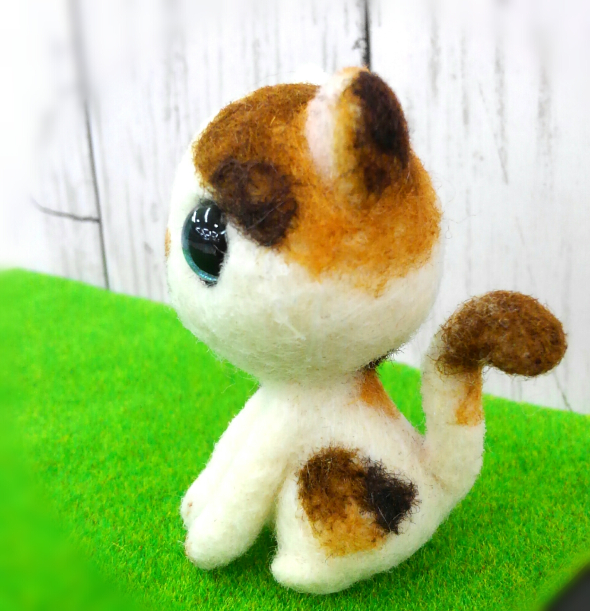 羊毛フェルト「ねこ」 羊毛フェルト「ねこ」