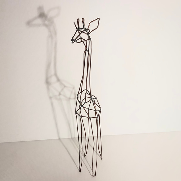 ワイヤーアート 3Dキリン その他インテリア雑貨 ヤスバル 通販