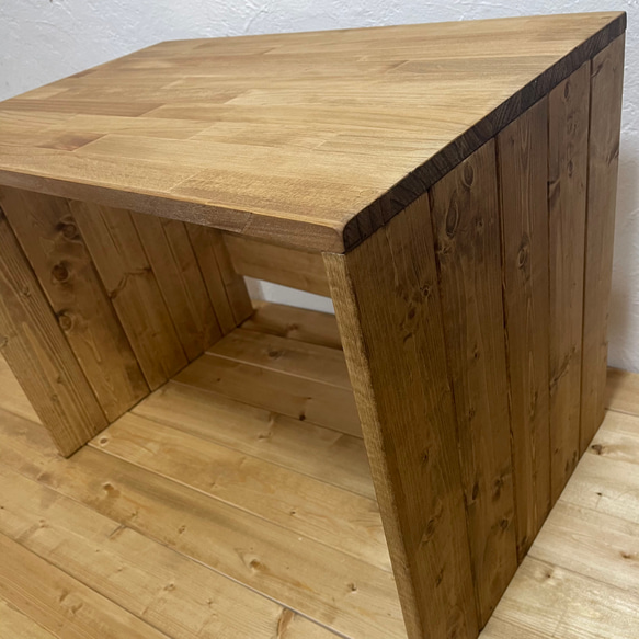 ｈ50ｗ68ｄ44.5　無垢シンプル/low　desk　：ローデスク ・ パソコンデスク　ローテーブル 2枚目の画像