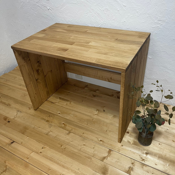 ｈ50ｗ68ｄ44.5　無垢シンプル/low　desk　：ローデスク ・ パソコンデスク　ローテーブル 4枚目の画像