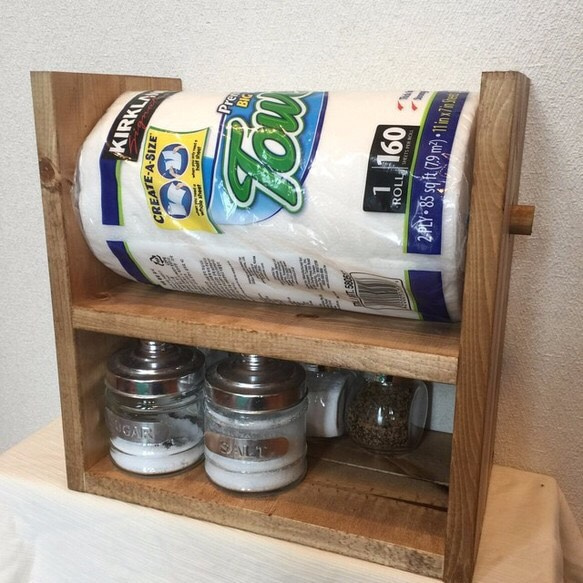 ｈ35　コストコsize 　B　kitchen　paper　rack 3枚目の画像