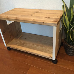 ハンドメイド 水槽台 踏み台 コの字ラック スツール ベンチ