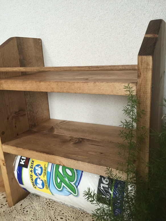 D17.8  kitchen paper shelf コストコsize  キッチンペーパー スパイスラック 3枚目の画像