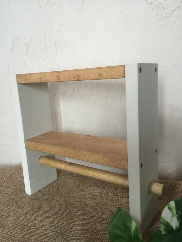 kitchen  paper rack WB ⁑h31キッチンペーパー スパイスラック 3枚目の画像