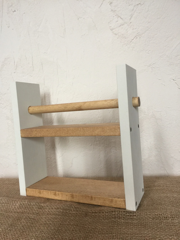 kitchen  paper rack WB ⁑h31キッチンペーパー スパイスラック 5枚目の画像