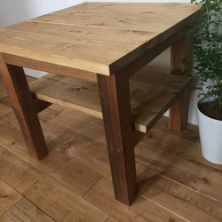 coffee table： D44.5 Ｗ44.5　B　　コーヒーテーブル・ナイトテーブル 4枚目の画像