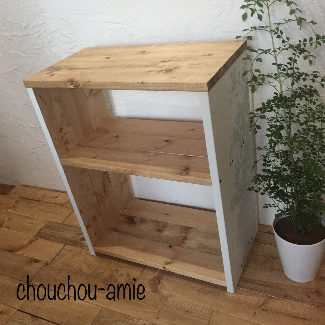 h60w48d26.7 A4サイズ収納可/キッチン収納/洗面所/ラック/飾り棚/ナチュラル