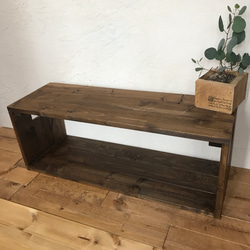 棚/ラック/タンス wood iron shelf 970*1200*225 即納】wood iron shelf 970*1200*225 アイアン シェルフ
