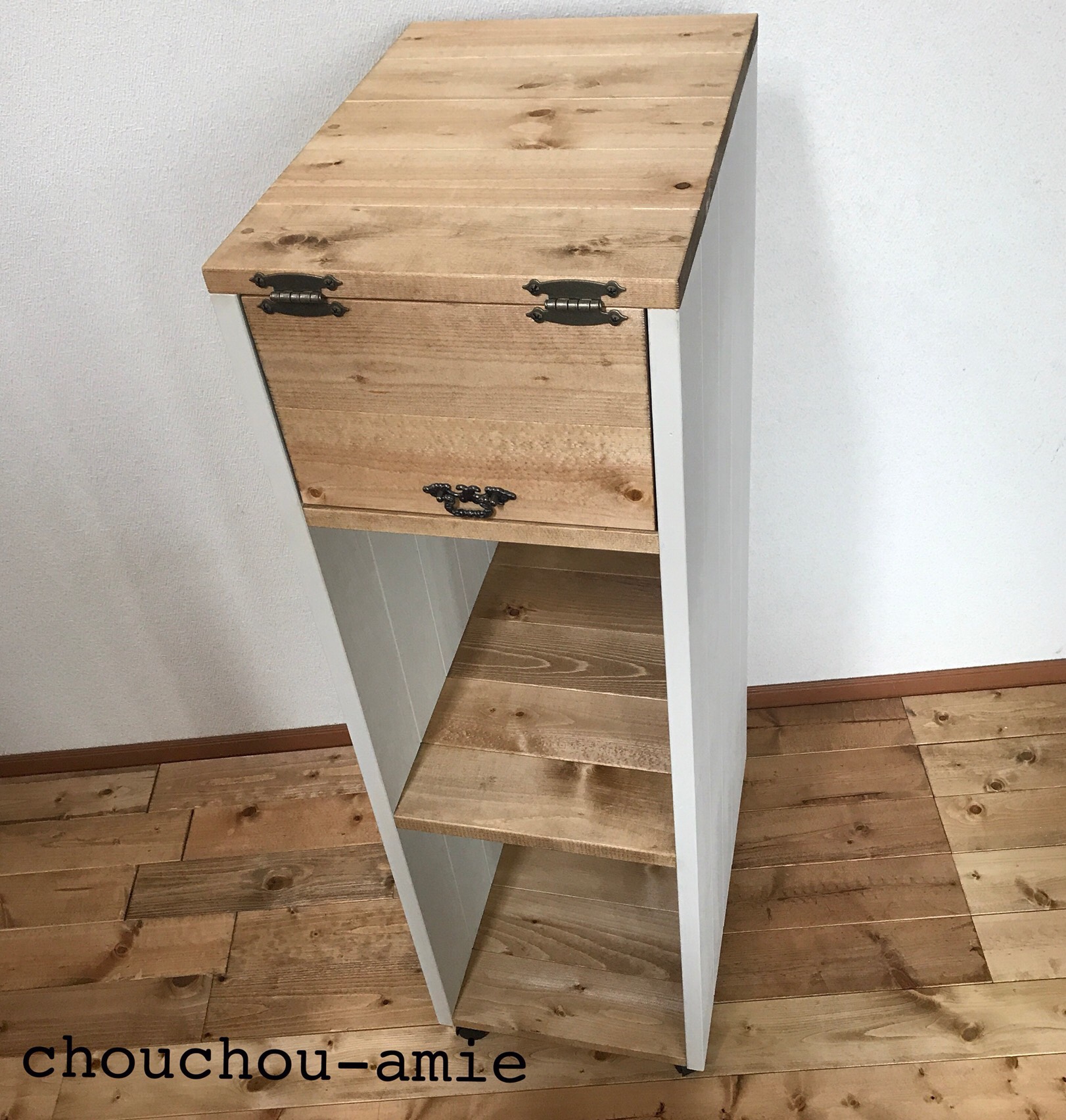 narrow cabinet＊H95 W29 隙間収納 キャスター付き