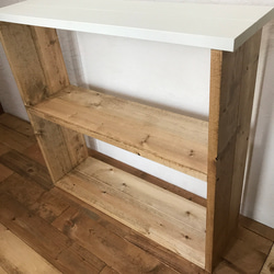 ｈ62ｗ64cmｄ17.8　natural thin rack 2枚目の画像