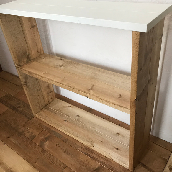 ｈ62ｗ64cmｄ17.8　natural thin rack 2枚目の画像