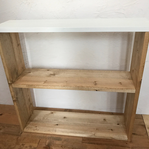 ｈ62ｗ64cmｄ17.8　natural thin rack 4枚目の画像