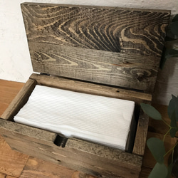 paper towel case EE　マスクケース　収納　雑貨　箱　ボックス 2枚目の画像