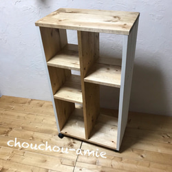 オープンシェルフ W1100 モダンタイプ 脚付き 棚・シェルフ・ラック