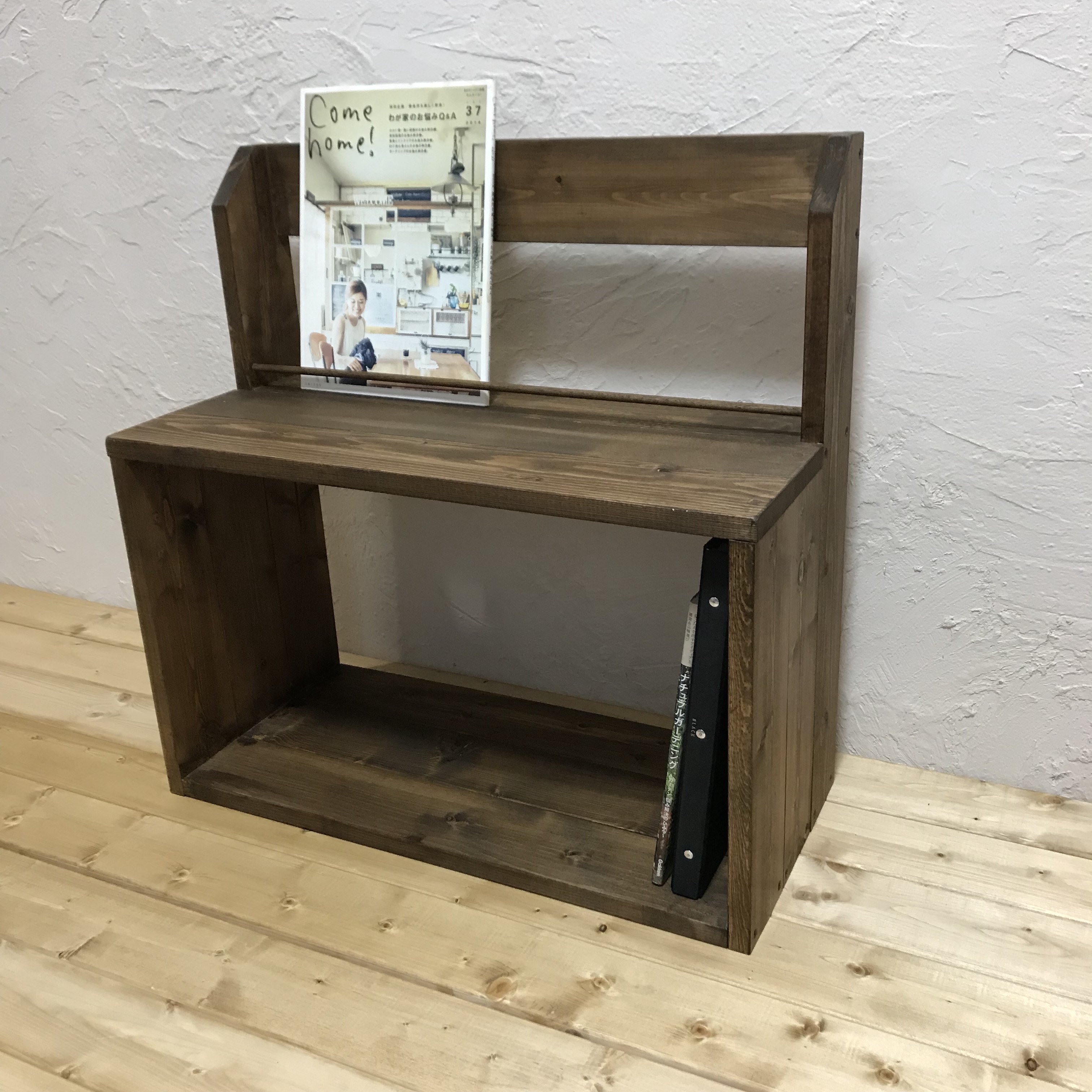 BOOK shelf　： W60　ブックシェルフ　絵本棚
