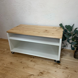 アイアンシェルフコンテナ 25 天板［木板］ シェルコン ウイングトップ