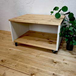 木製　ハンドメイド　コの字　テレビ台　サイド　テーブル　プランター　踏み台　棚 木製 ハンドメイド コの字 テレビ台 サイド テーブル プランター