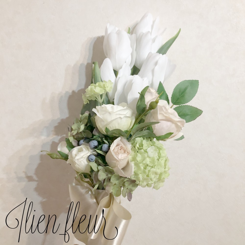 【オーダーメイド】ナチュラルステムブーケ/人生の最幸の記念日にお花で彩りを…❁