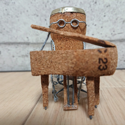 コルク人形。ピアノ三重奏 その他インテリア雑貨 こん 通販 10277660